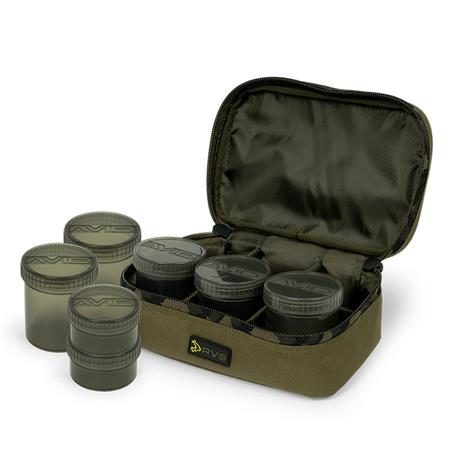 Estojo Para Iscas Avid Carp Rvs 8-Pot Hookbait Pouch