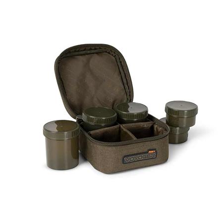 ESTOJO PARA ISCAS FOX VOYAGER POT HOOKBAIT CASE