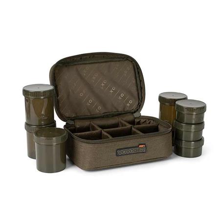 ESTOJO PARA ISCAS FOX VOYAGER POT HOOKBAIT CASE