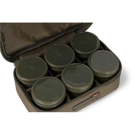 ESTOJO PARA ISCAS FOX VOYAGER POT HOOKBAIT CASE
