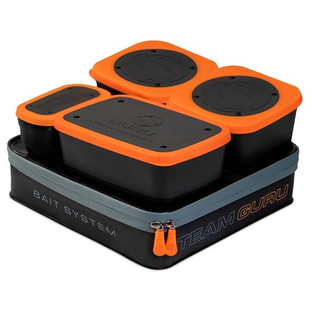 Estuche Para Cebos Guru Team Guru Bait System Con Cajas