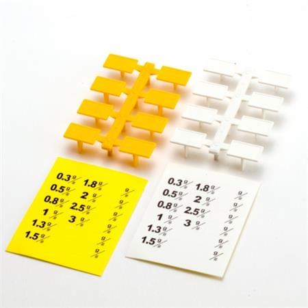 Etiqueta P/ Cabeça Chumbadada Daiichiseiko Weight Flags