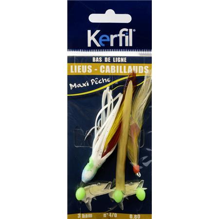 Έτοιμη Αρματωσιά Kerfil Maxi Pêche Lieu/Μπακαλιάροσ