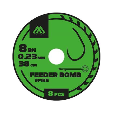 Έτοιμη Αρματωσιά Mikado Feeder Bomb Rig With Spike Barbless Hooks