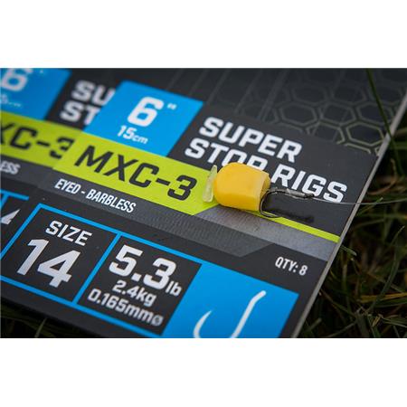 ΈΤΟΙΜΟ ΑΓΚΊΣΤΡΙ FOX MATRIX MXC-3 6” SUPER STOP RIGS - PAKETO 8