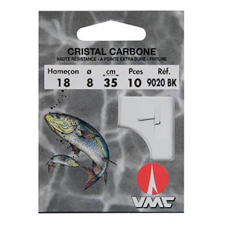 Έτοιμο Αγκίστρι Για Ψάρεμα Με Καλάμι Vmc Cristal Άνθρακασ - Paketo 10