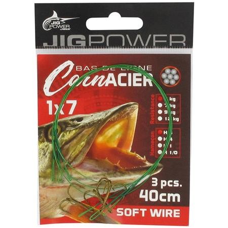 Έτοιμο Αγκίστρι Powerline Jig Power 1X7 Triple - Paketo 3