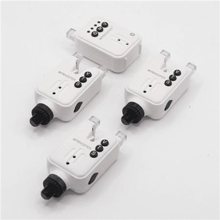 Etui Til Biddetektor Rippton Bitekeeper Smart Bite Alarm Set White