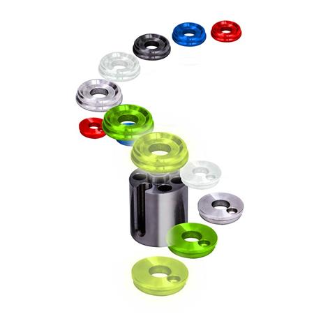 Extremo Solar Pour Tête D'indicateur Lock & Load End Caps