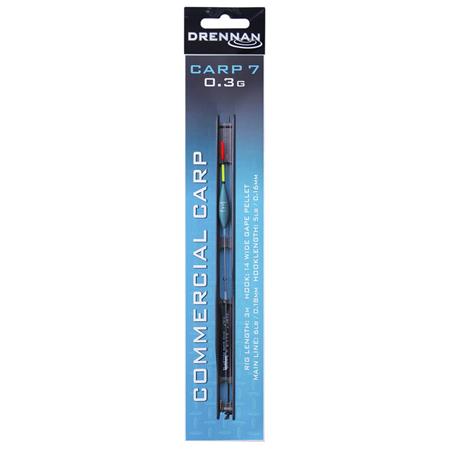 Færdigmonteret Line Drennan Carp 7 Carp Pole Rig