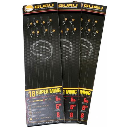 Færdigmonteret Line Guru Smwg Banded Ready Rigs 6”