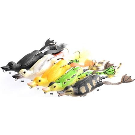 Færdigmonteret Softbait Savage Gear The Fruck! - 3D Hollow Duckling - 10Cm