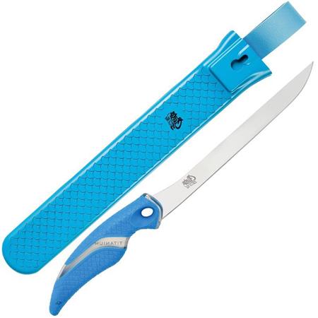Faca De Filetes Com Bainha Cuda Flex - 18Cm
