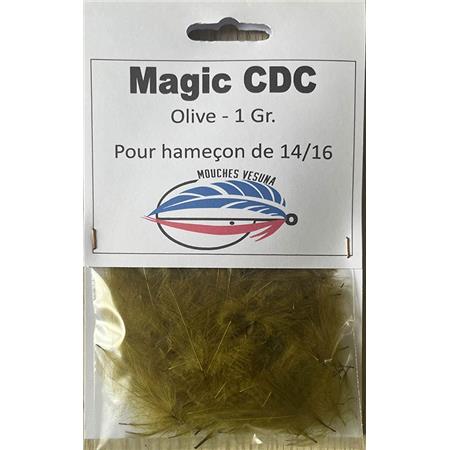 Feather Vesuna Magic Cdc 0.25G Ou 1G Olive
