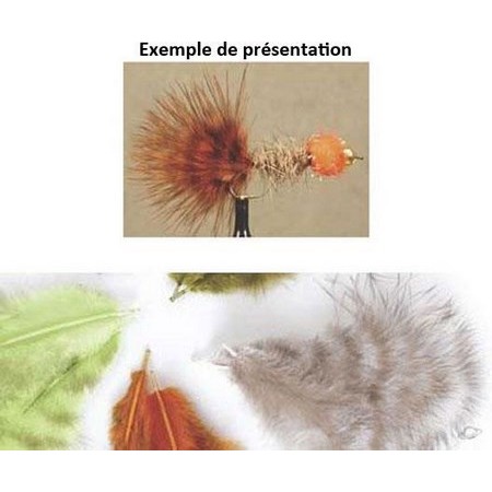 Feder Tof Minibou Grizzly