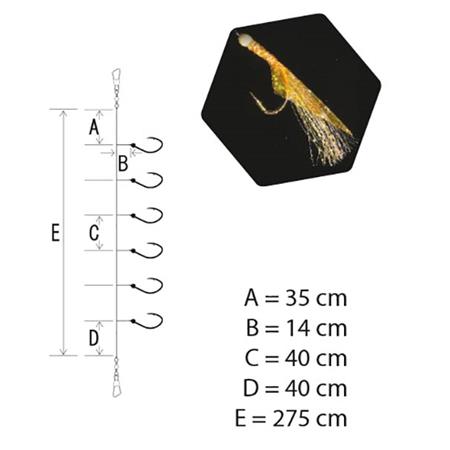 FEDERSTRÄHNE HAYABUSA SABIKI EX111-14