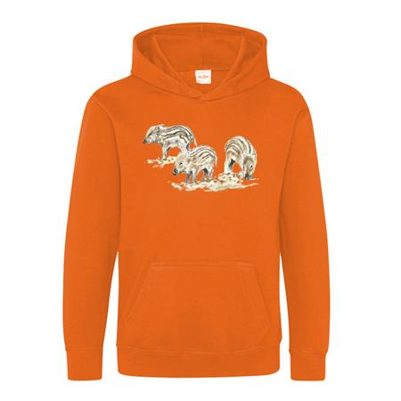 Felpa Bambino - Arancione Bartavel Theme Chasse T589 - Orange