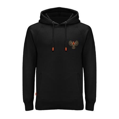 FELPA BAMBINO KUMU KIDS LITTLE RED HOODIE - NERO