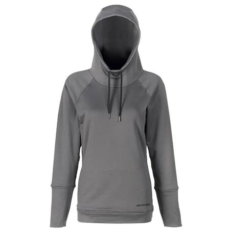 Felpa Donna - Charcoal Grundéns Maris Hoodie - Charcoal