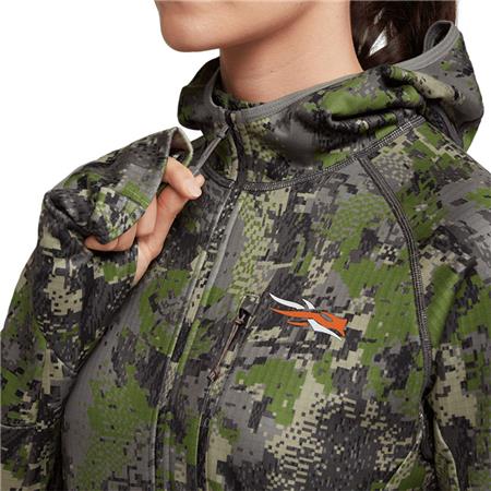FELPA DONNA SITKA FANATIC HOODIE - OPTIFADE COVER