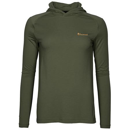 Felpa Donna - Verde Pinewood Insectsafe Function Hoodie W - Vert