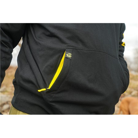 FELPA UOMO BLACK CAT BLACK HOODY - NOIR