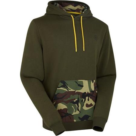 Felpa Uomo - Cachi/Camo Wychwood Carp Hoody Tactical - Kaki/Camo