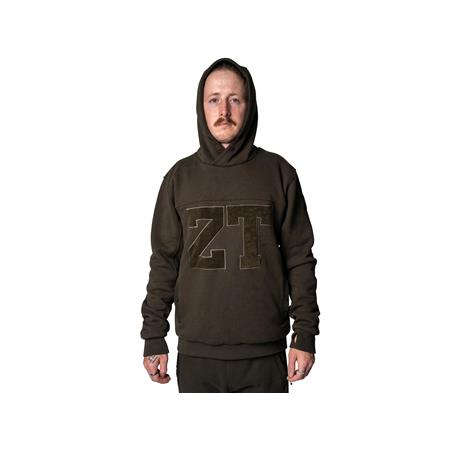 FELPA UOMO - CACHI NASH ZERO TOLERANCE WIND CHILL HOODY VARSITY - KAKI