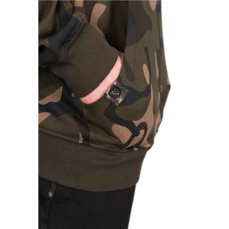 FELPA UOMO - CAMO FOX LW KHAKI/CAMO SPLIT ZIP HOODY - CAMO