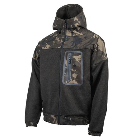 Felpa Uomo - Camo Nash Zero Tolerance Nordic Fleece Zipped Hoody - Camo