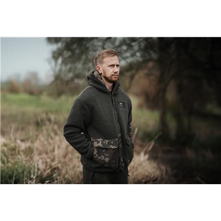 FELPA UOMO - CAMO NASH ZERO TOLERANCE SHERPA FLEECE HOODY - CAMO