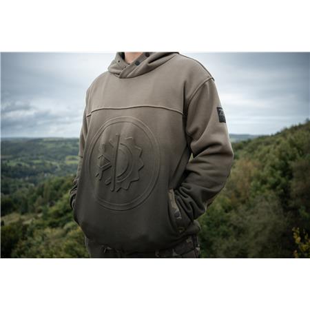 FELPA UOMO - CAMO NASH ZERO TOLERANCE WIND CHILL HOODY TWO TONE ELEMENT - CAMO