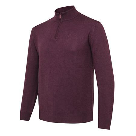 Felpa Uomo - Cordovan Spirit Beretta Merino Half Zip - Cordovan Spirit