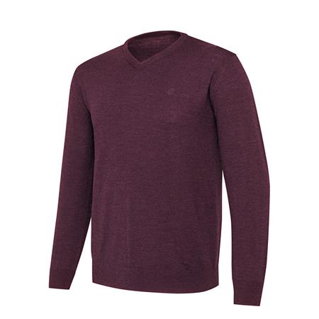 Felpa Uomo - Cordovan Spirit Beretta Merino V-Neck - Cordovan Spirit