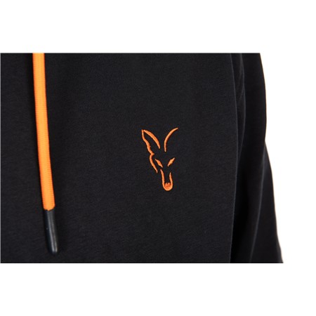 FELPA UOMO FOX CLASSIC HOODY - NERO/ARANCIONE