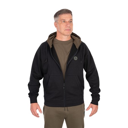 FELPA UOMO FOX COLLECTION ZIPPED HOODY - NERO
