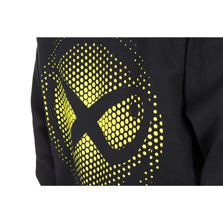 FELPA UOMO FOX MATRIX LARGE FADE LOGO HOODY - NERO