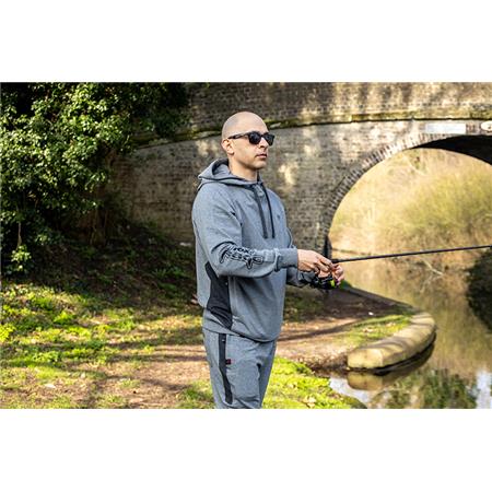 FELPA UOMO FOX RAGE VOYAGER GREY HOODY - GRIGIO