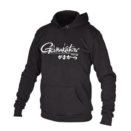 Felpa Uomo Gamakatsu Hoodie Classic Jp Lounger - Nero