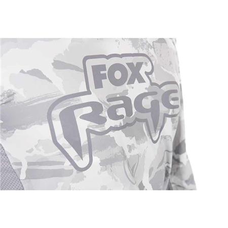 FELPA UOMO - GRIGIO FOX RAGE UV HOODED LIGHT CAMO TOP - GRIS