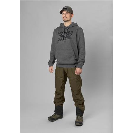 FELPA UOMO - GRIGIO SEELAND LOADED HOODIE - GRIS