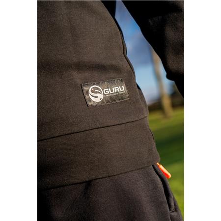 FELPA UOMO GURU LIGHTWEIGHT HOODIE - NERO