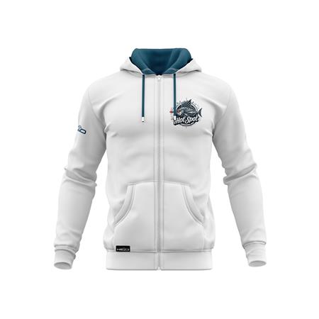 Felpa Uomo Hot Spot Design Future Marlin - Blanc