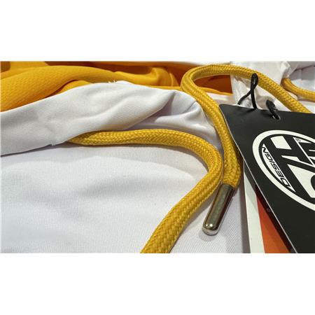 FELPA UOMO HOT SPOT DESIGN PREDATOR BARRACUDA - BLANC