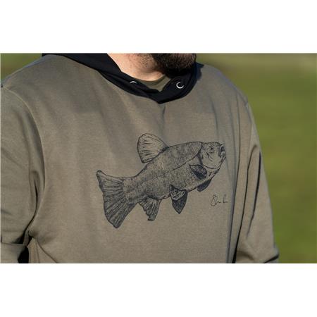 FELPA UOMO KORUM CLASSIC TENCH HOODIE - KAKI