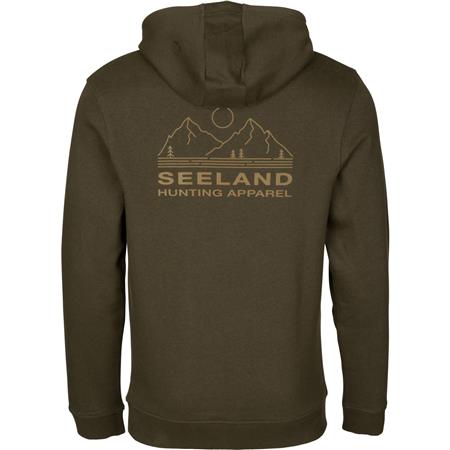 FELPA UOMO - MARONE SEELAND HOODIE KELVIN - MARRON