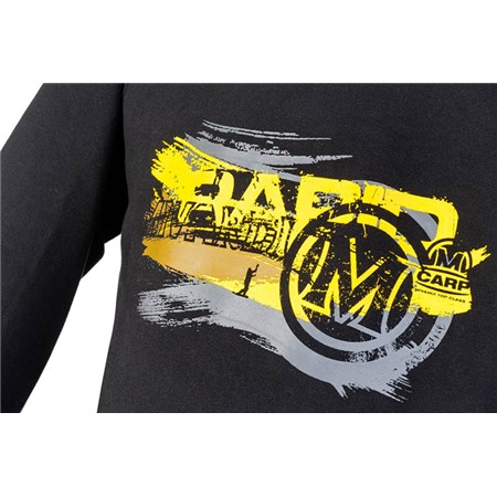 FELPA UOMO MIVARDI HOODY MC TEAM - NERO