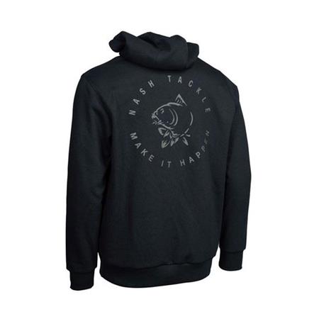 FELPA UOMO NASH MAKE IT HAPPEN CARP LOGO - NOIR