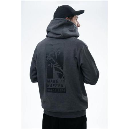 FELPA UOMO NASH MAKE IT HAPPEN SINCE 1978 - GRIS