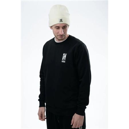 FELPA UOMO NASH MAKE IT HAPPEN SINCE 1978 JUMPER - NOIR